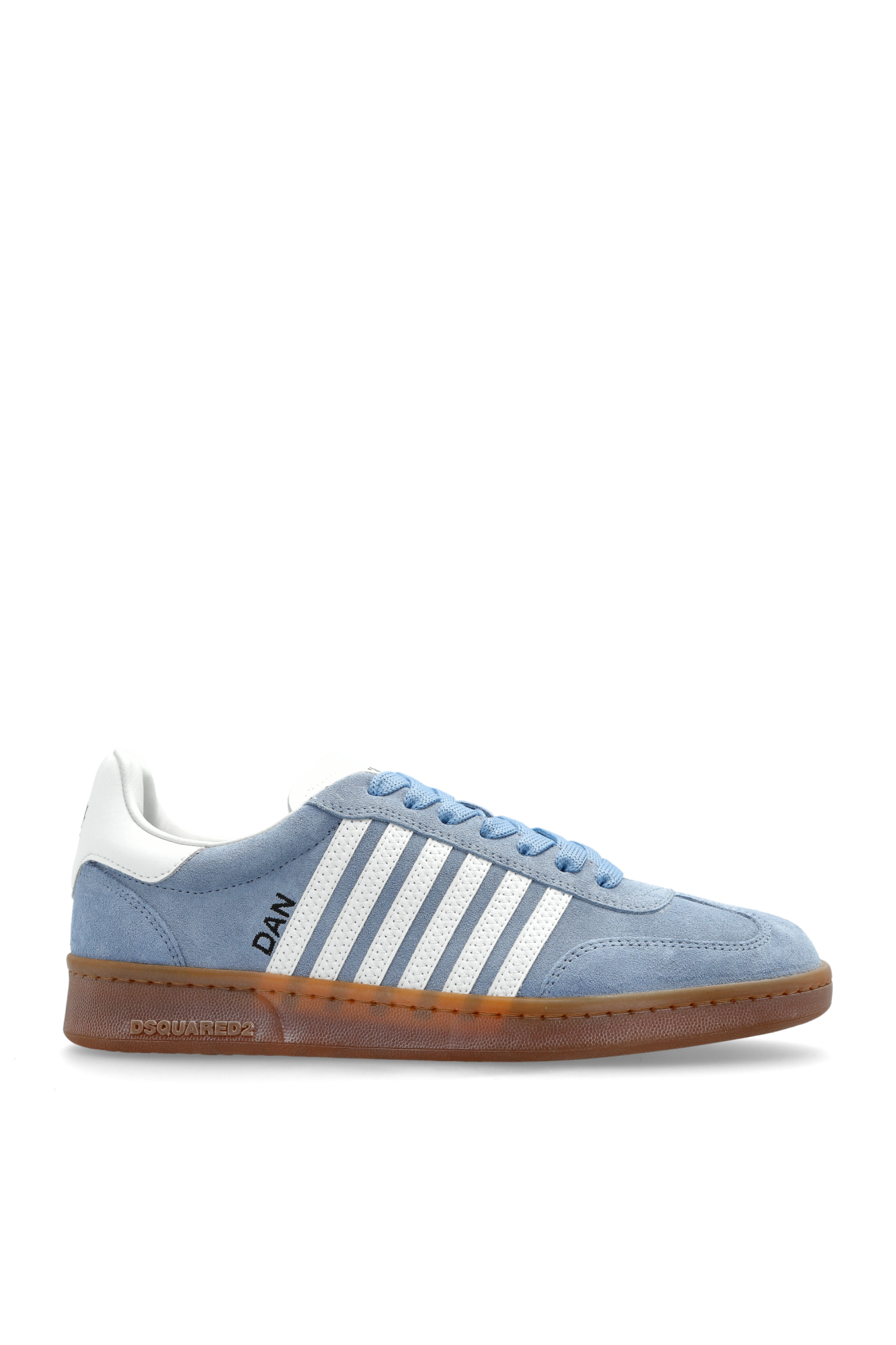 スニーカー D SQUARED2 Powder blue suede Boxer sneakers Dsquared2 Boxer Sneakers | italist